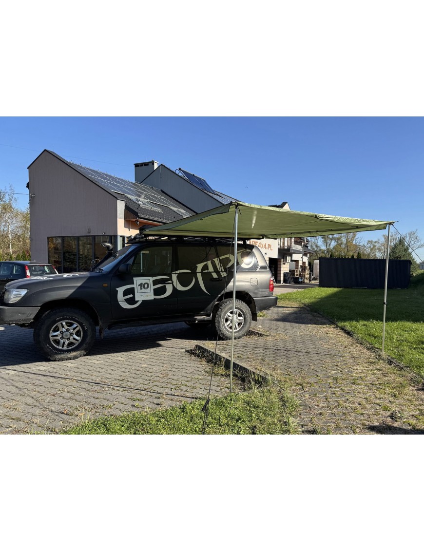 Zadaszenie wyprawowe markiza 2,5 x 3m Zielone