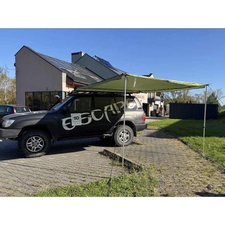 Zadaszenie wyprawowe markiza 2,5 x 3m Zielone Escape - ujęcie 11