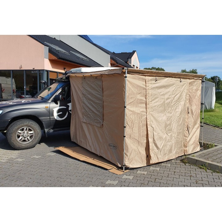 Ściany do zadaszenia bez podłogi TYP 1 1,25 x 2m Piaskowe Escape