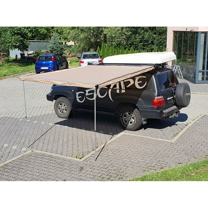 Zadaszenie wyprawowe markiza 2,5 x 3m Piaskowe Escape - ujęcie 3