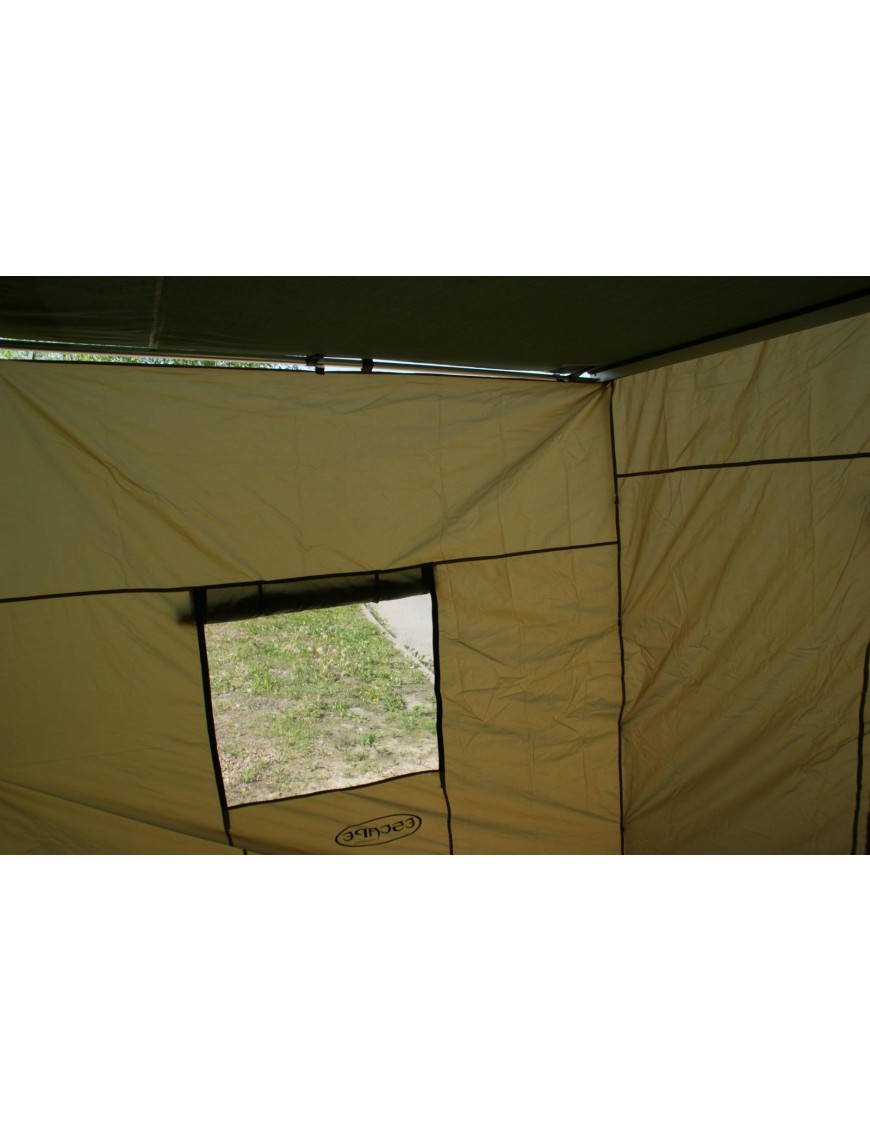 Ściany do zadaszenia bocznego TYP 2 2,5 x 3m Zielone