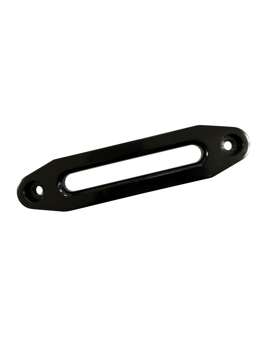 Aluminiowy ślizg do liny syntetycznej 252 mm czarny