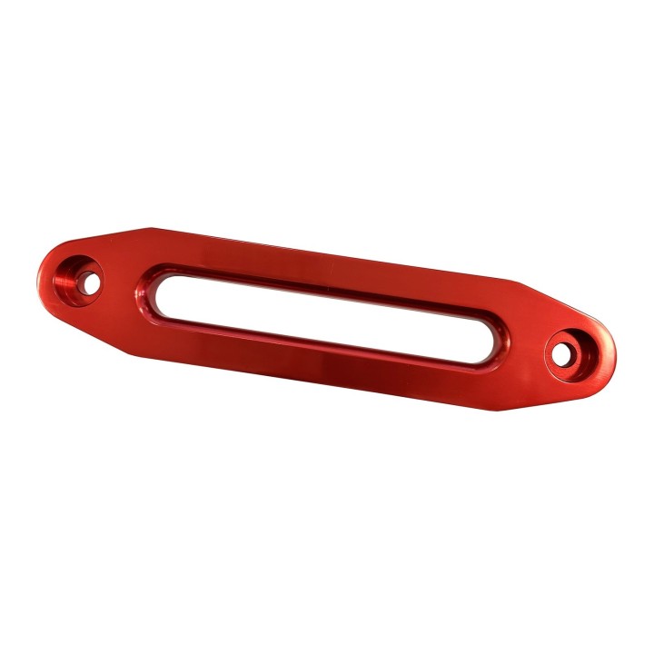 Aluminiowy ślizg do liny syntetycznej 252 mm czerwony Escape