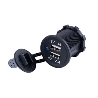 Ładowarka 2× USB 5V 1A i 2,1A Escape