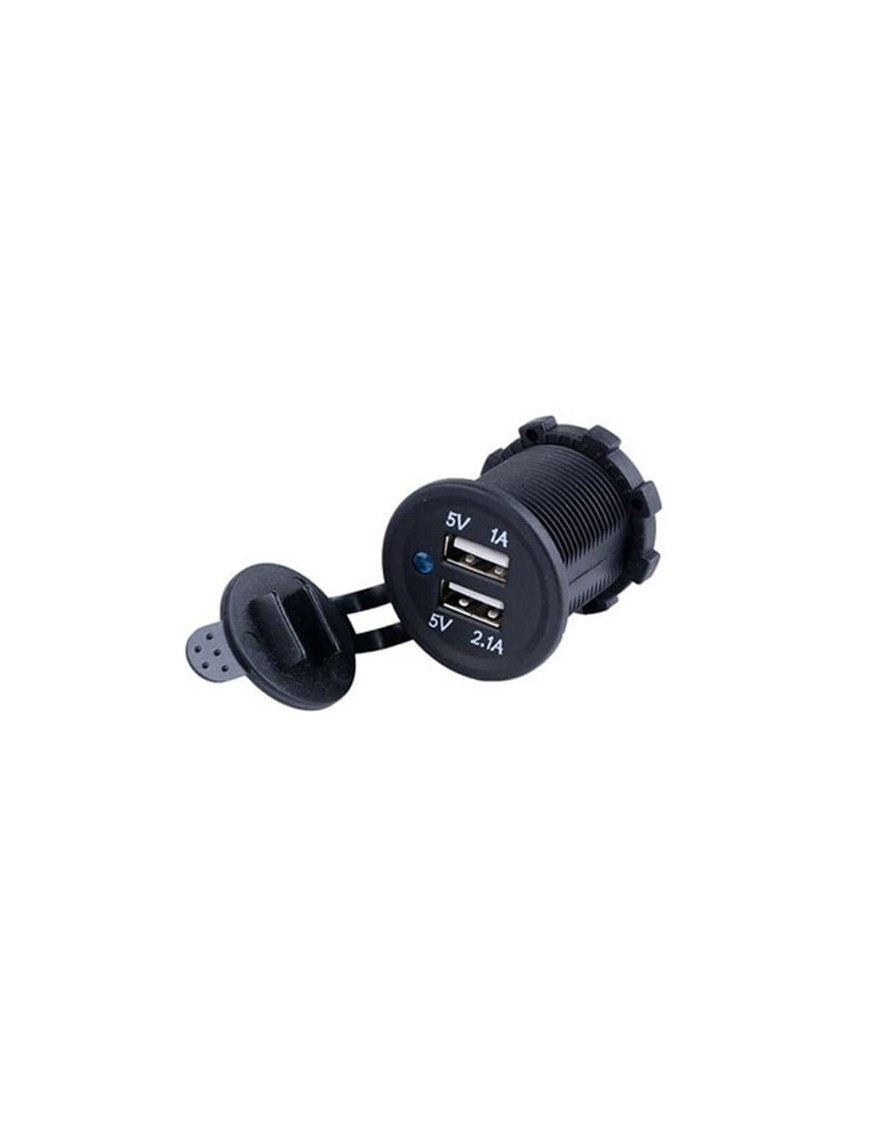 Ładowarka 2× USB 5V 1A i 2,1A