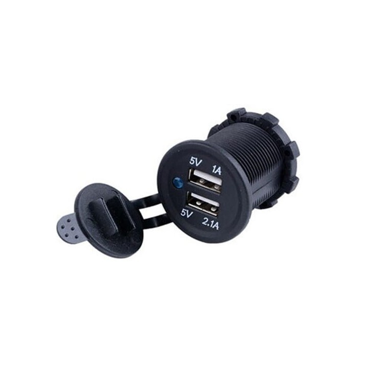 Ładowarka 2× USB 5V 1A i 2,1A Escape