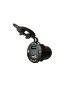 Ładowarka 2× USB 5V Quick Charge 3.0 i 2,4A z woltomierzem