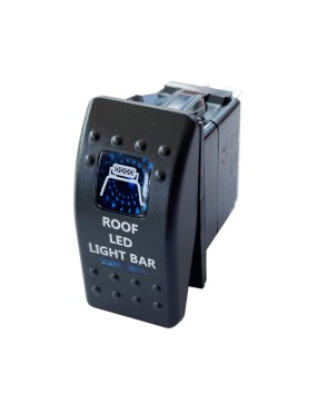 Włącznik carling Roof Led Light Bar – podświetlenie czerwone