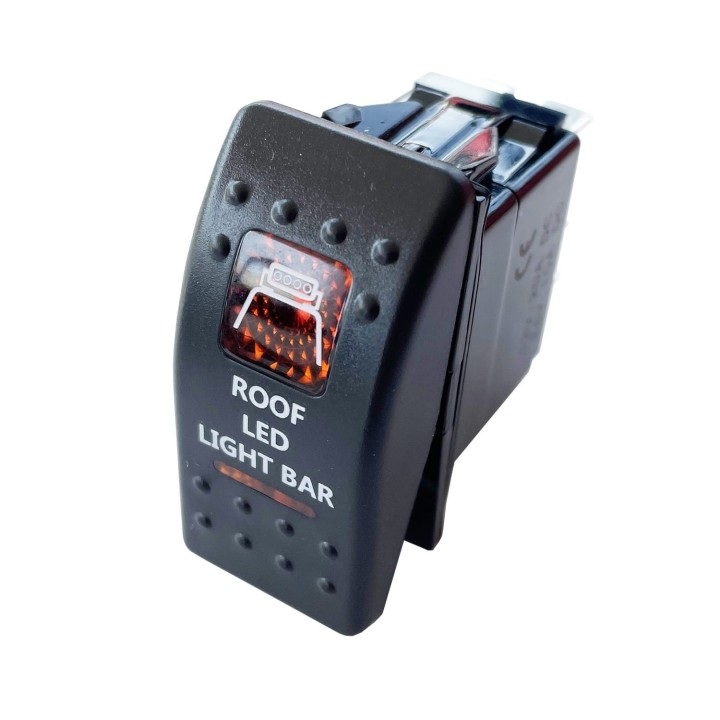 Włącznik carling Roof Led Light Bar – podświetlenie czerwone Escape - ujęcie 4