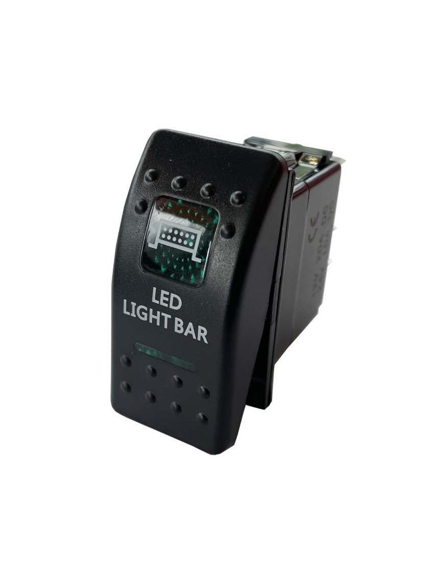 Włącznik carling Led Light Bar – podświetlenie czerwone