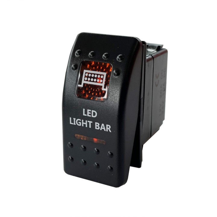 Włącznik carling Led Light Bar – podświetlenie czerwone Escape - ujęcie 4