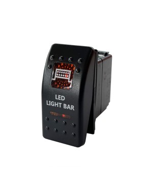 Włącznik carling Led Light Bar – podświetlenie pomarańczowe