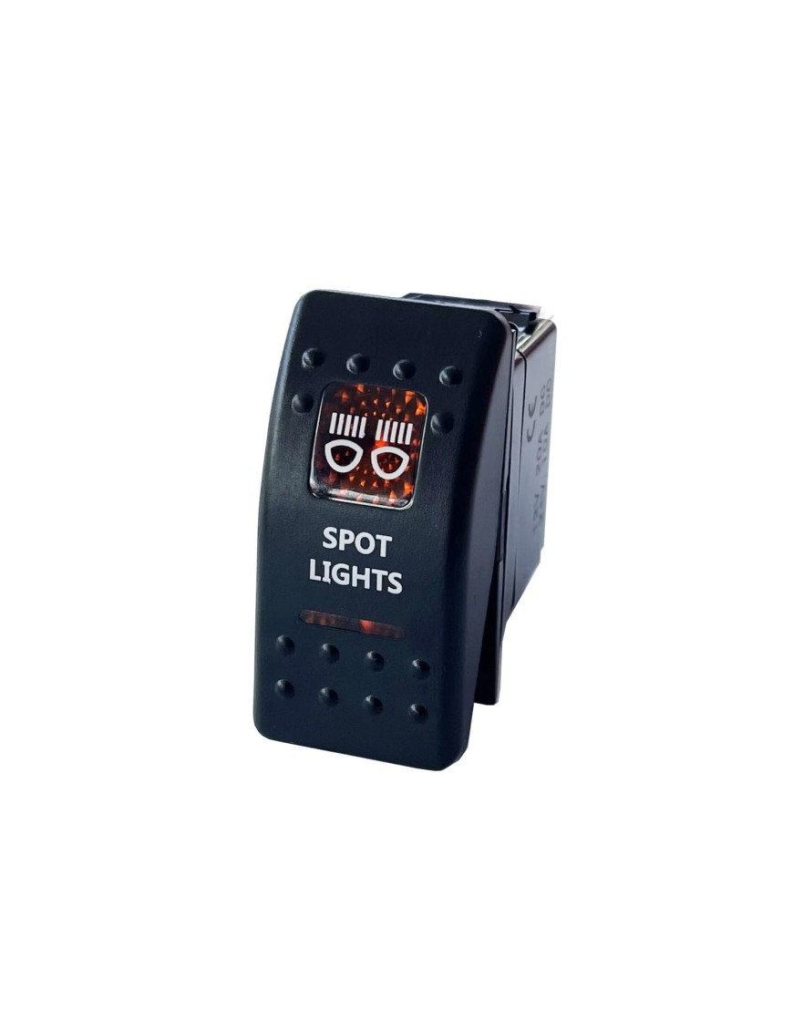 Włącznik carling Spot Lights – podświetlenie pomarańczowe