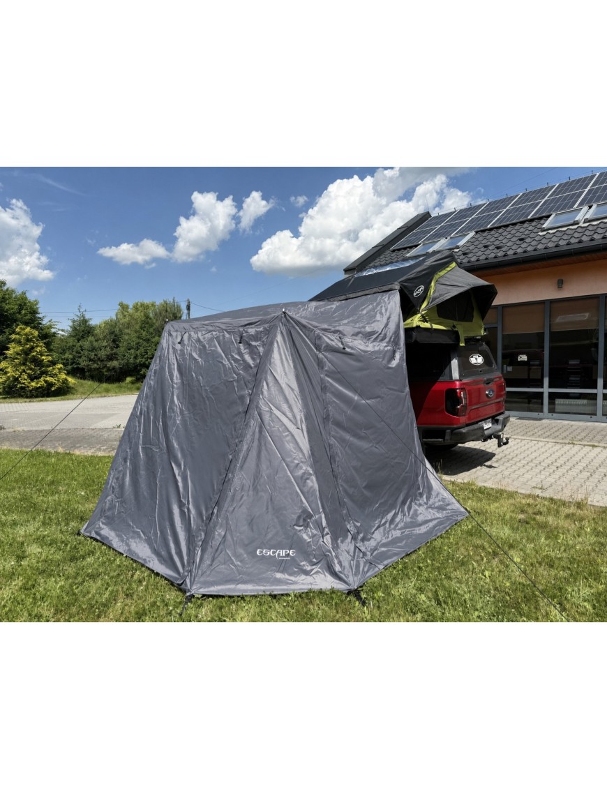 Przedsionek do namiotu dachowego Escape HYBRID 160 cm Szary