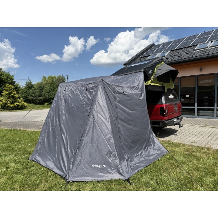 Przedsionek do namiotu dachowego Escape HYBRID 190 cm Szary