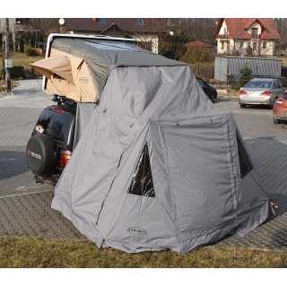 Przedsionek do namiotu dachowego Escape VARIO 210 cm Szary