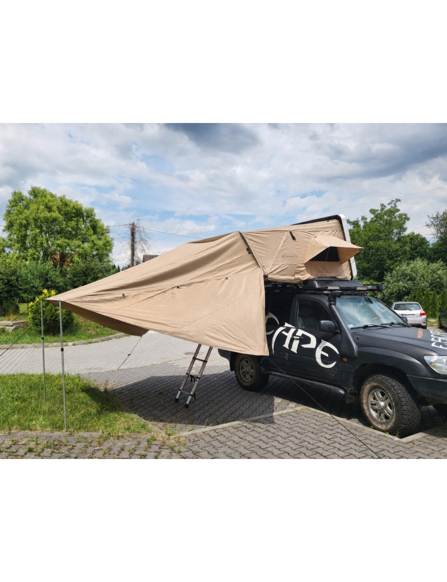 Zadaszenie do namiotu dachowego Escape VARIO 210 cm Piaskowe