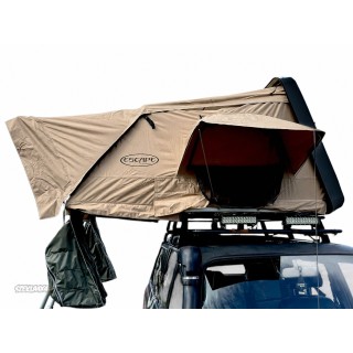 Namiot dachowy Escape VARIO 210 cm Piaskowy – czarna pokrywa