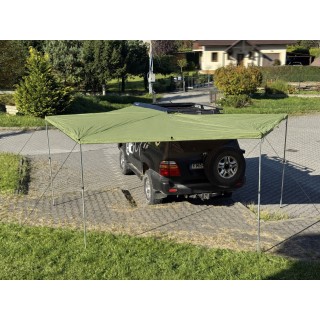 Zadaszenie FOX na stronę kierowcy 2,5m Zielone Escape