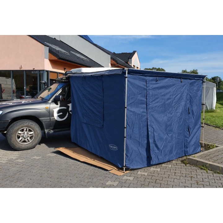 Ściany do zadaszenia bez podłogi TYP 1 1,25 x 2m Granatowe Escape