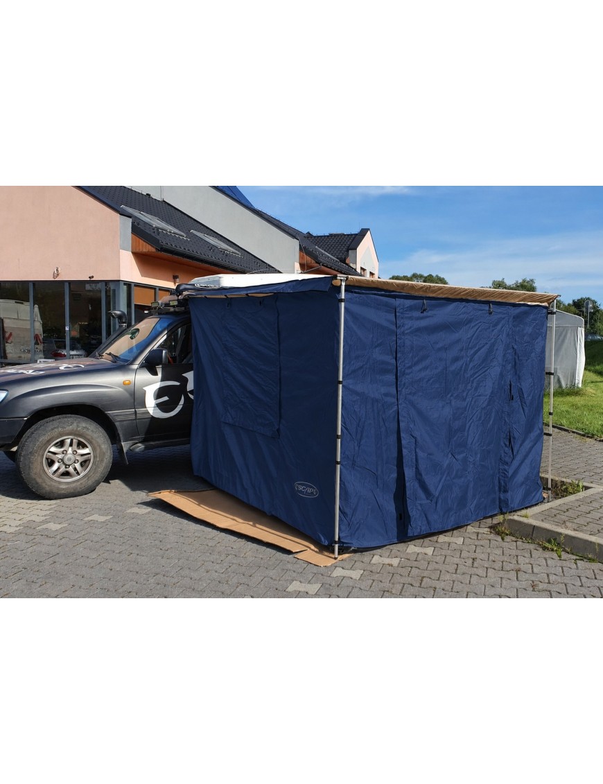 Ściany do zadaszenia bez podłogi TYP 1 2 x 2,5m Granatowe