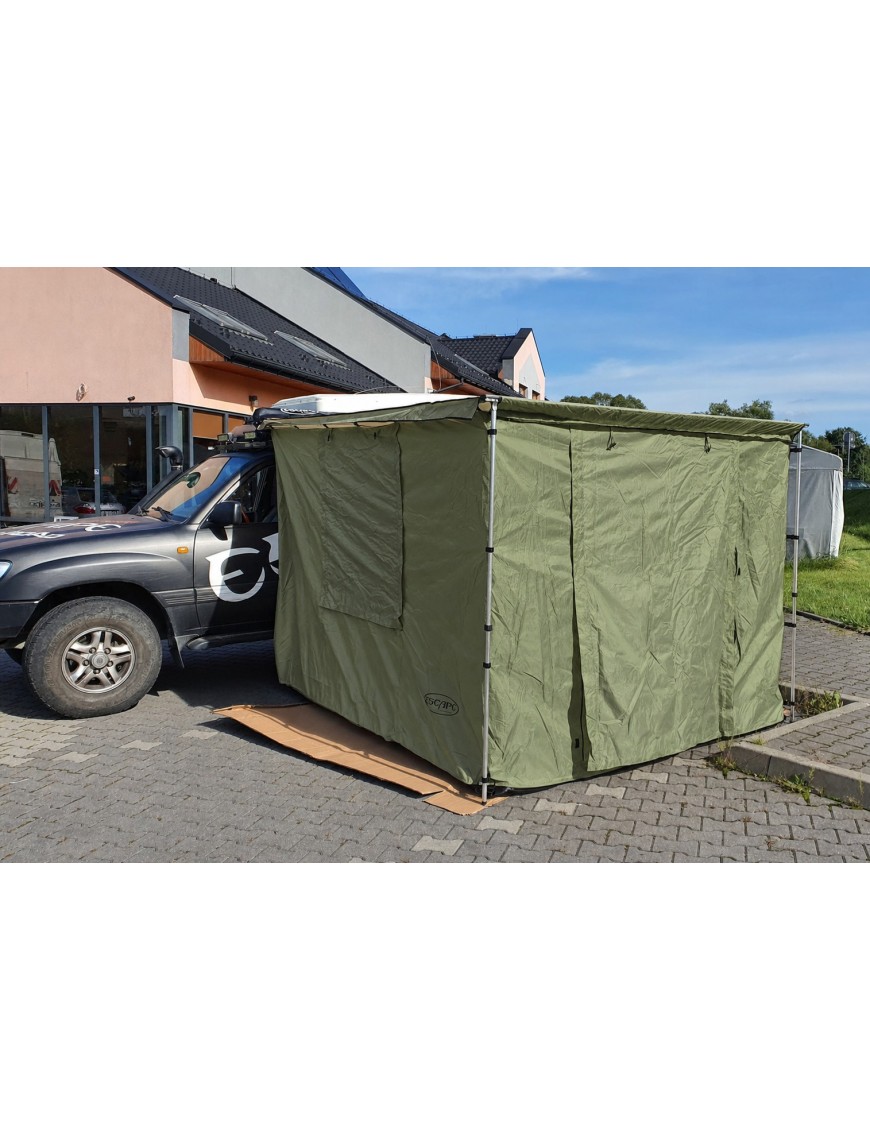 Ściany-namiot do zadaszenia z podłogą TYP 1 1,25 x 2m Zielone