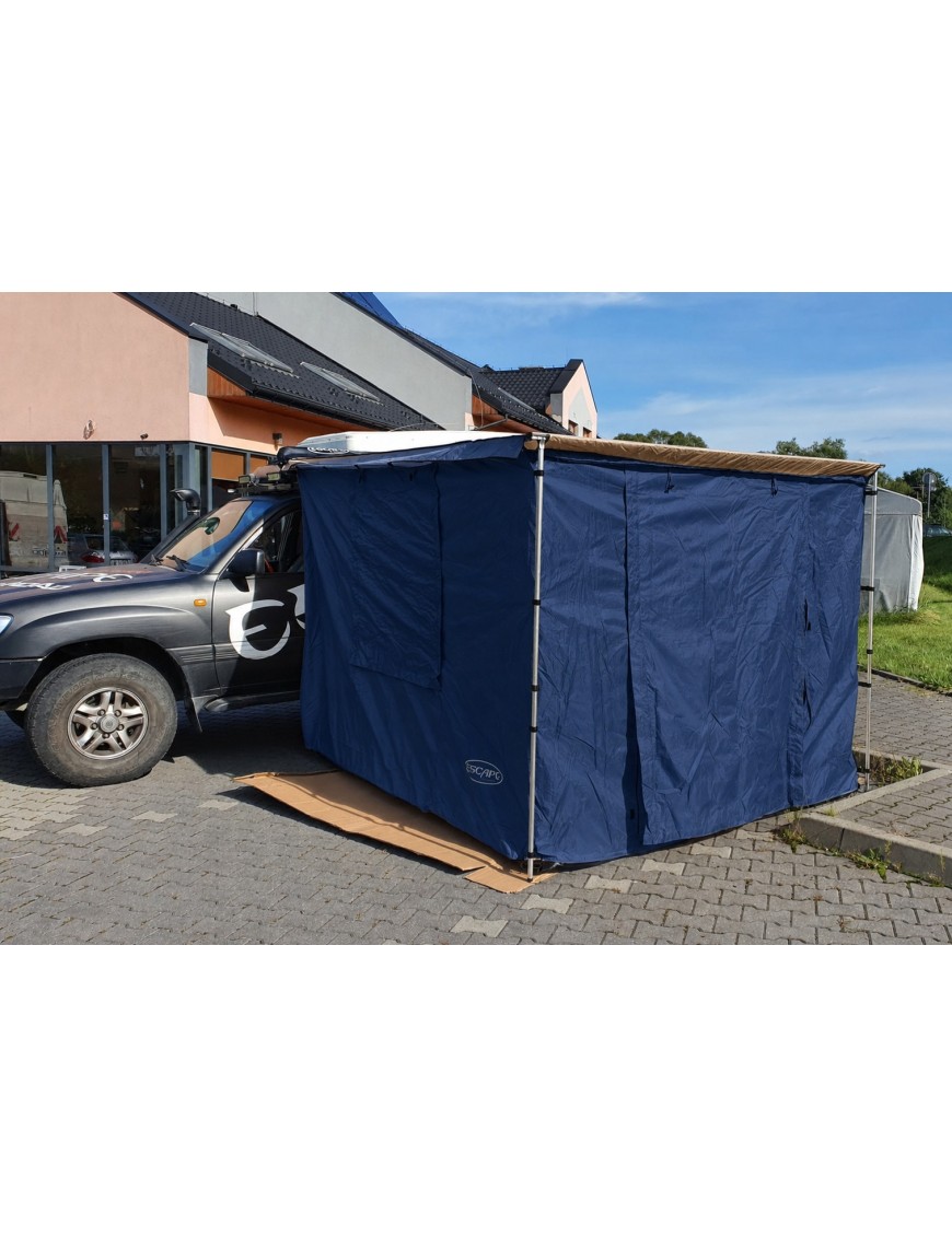 Ściany-namiot do zadaszenia z podłogą TYP 1 1,25 x 2m Granatowe