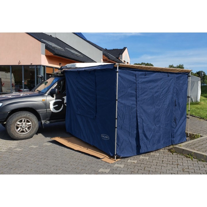 Ściany-namiot do zadaszenia z podłogą TYP 1 1,25 x 2m Granatowe Escape