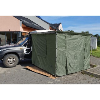 Ściany-namiot do zadaszenia z podłogą TYP 1 2,5 x 3m Zielone Escape