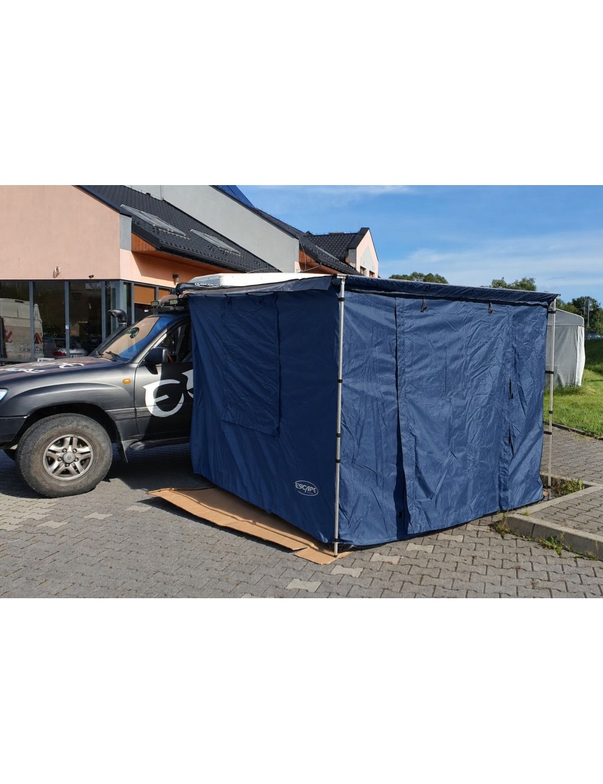 Ściany-namiot do zadaszenia z podłogą TYP 1 2 x 2,5m Granatowe