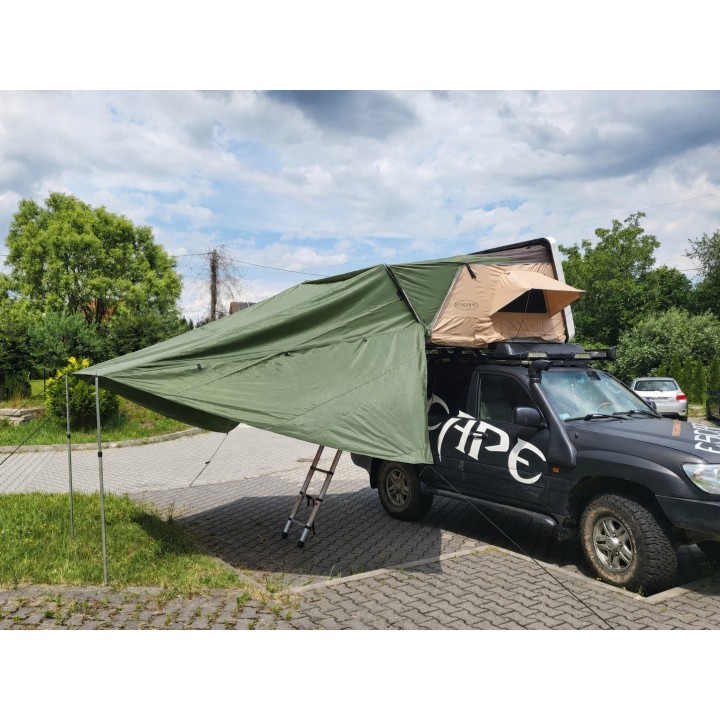 Zadaszenie do namiotu dachowego Escape VARIO 160 cm Zielone