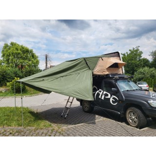Zadaszenie do namiotu dachowego Escape VARIO 210 cm Zielone