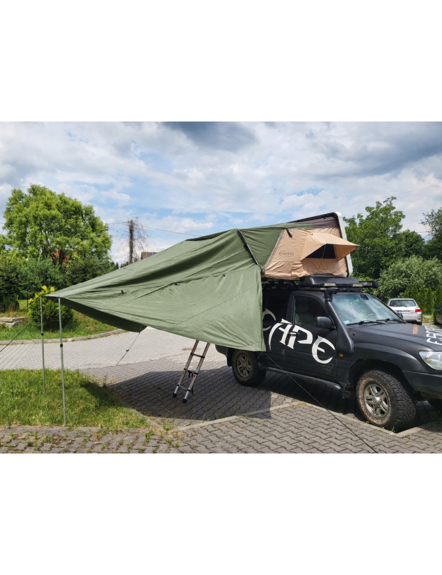 Zadaszenie do namiotu dachowego Escape VARIO 210 cm Zielone