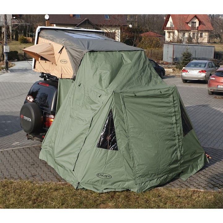 Przedsionek do namiotu dachowego Escape VARIO 210 cm Zielony