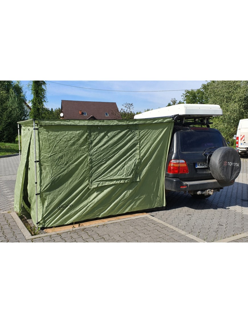 Ściany do zadaszenia bez podłogi TYP 1 2,5 x 2,5m Zielone