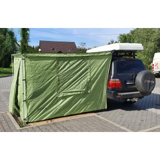 Ściany do zadaszenia bez podłogi TYP 1 2,5 x 3m Zielone Escape