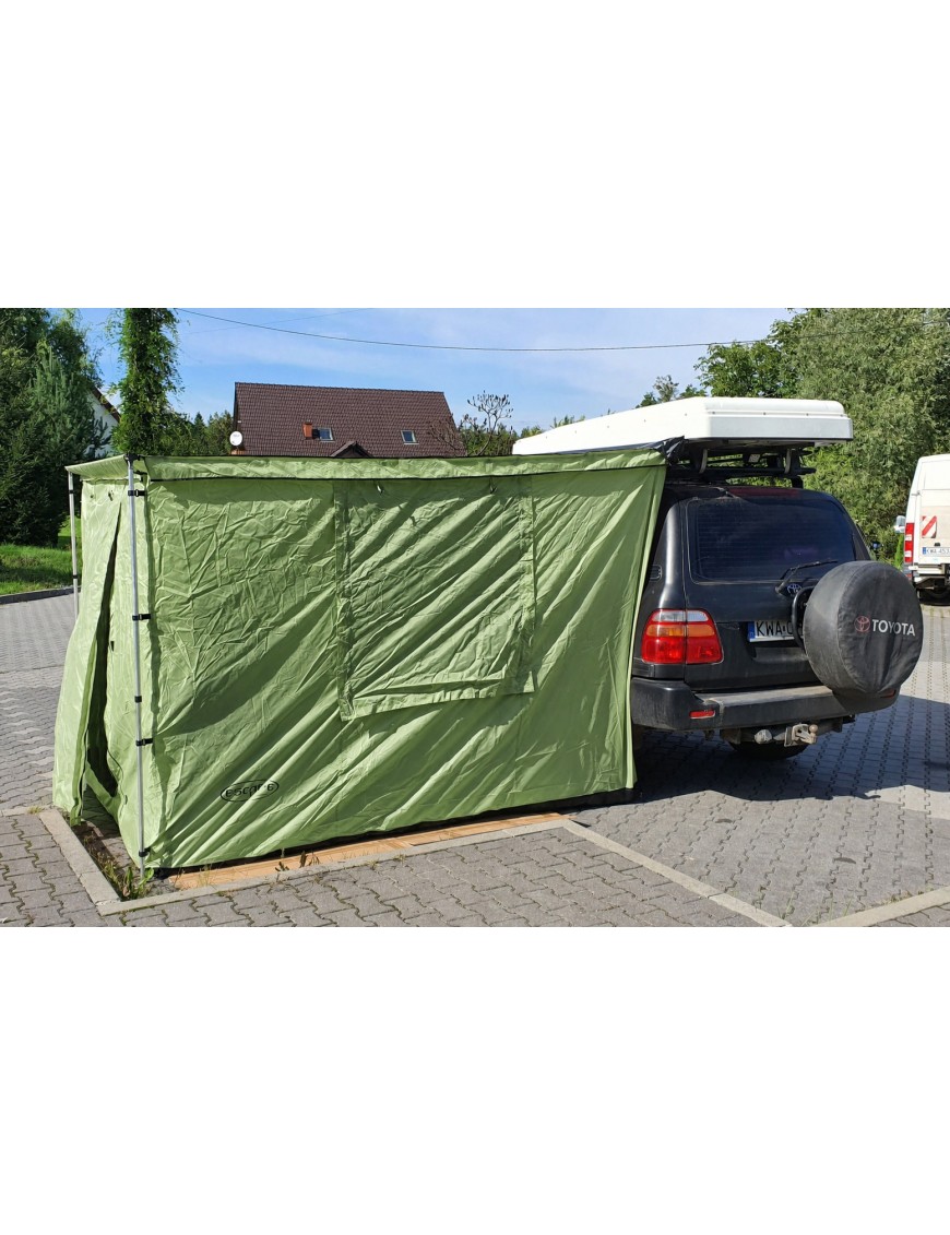 Ściany do zadaszenia bez podłogi TYP 1 2,5 x 3m Zielone