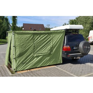 Ściany do zadaszenia bez podłogi TYP 1 1,25 x 2m Zielone Escape