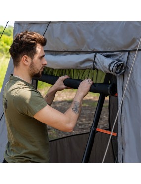 Przedsionek namiotu dachowego Wild Camp Hudson 160 szary