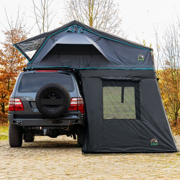 Przedsionek namiotu dachowego Wild Camp Missisipi II 140 DAY&NIGHT - ujęcie 5