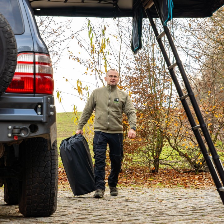 Przedsionek namiotu dachowego Wild Camp Missisipi II 140 DAY&NIGHT - ujęcie 6