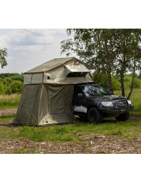 Przedsionek namiotu dachowego Wild Camp Hudson 180 zielony