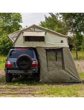Przedsionek namiotu dachowego Wild Camp Hudson 180 zielony