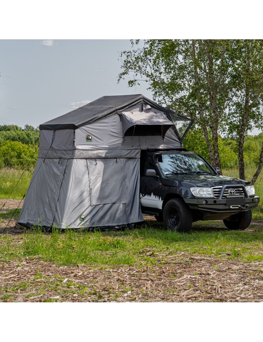 Przedsionek namiotu dachowego Wild Camp Hudson 220 szary