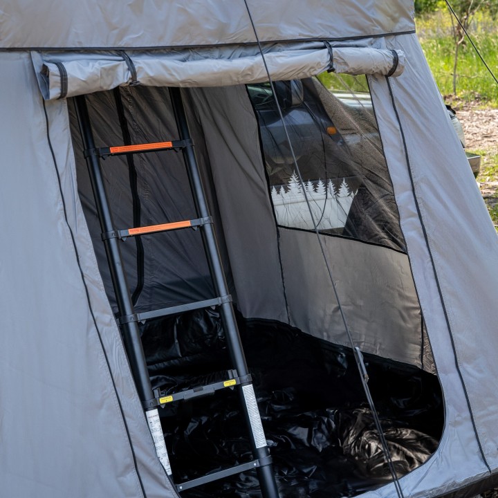 Przedsionek namiotu dachowego Wild Camp Hudson 220 szary - ujęcie 19