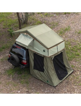 Przedsionek namiotu dachowego Wild Camp Hudson 220 zielony