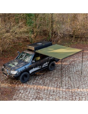 Zadaszenie markiza Wild Camp 2,5x3 m na bagażnik dachowy, zielona