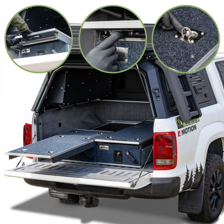 Szuflady wyprawowe Wild Camp TM1301 do Ford Transit Van - ujęcie 3