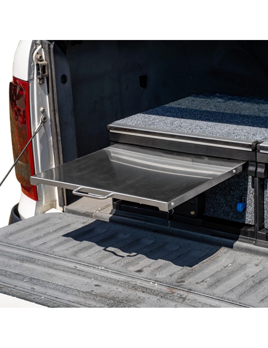 Kuchnia ze zlewem i szuflada Wild Camp KCT700-B + TMA701-S