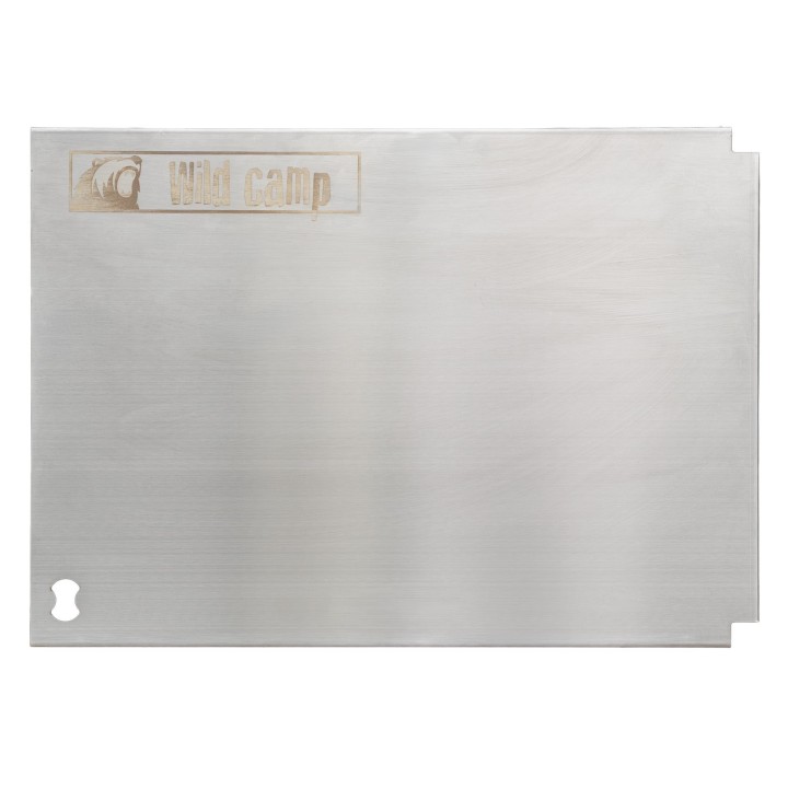 Blat ze stali nierdzewnej Wild Camp CB500 600x445 mm do szuflad - ujęcie 2